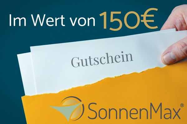 Gutschein - im Wert von 150€ für 100€