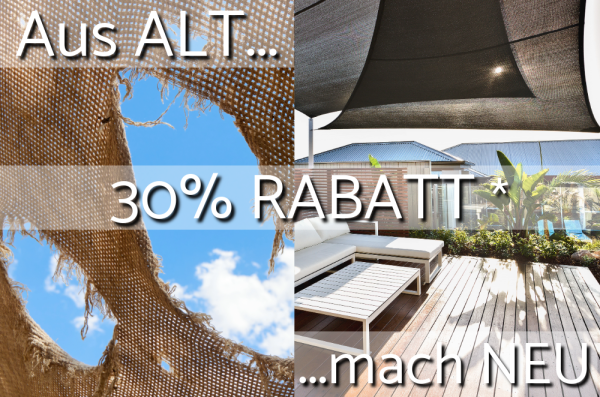 Aus ALT mach NEU: Eintauschprämie bei Sonnenmax – zusätzlich 30% Rabatt sichern!