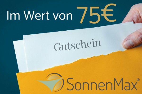 Gutschein - im Wert von 75€ für 50€